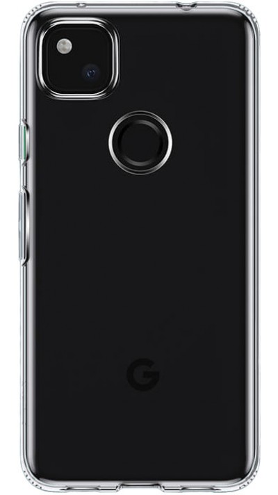 Hülle Google PIXEL 4a - Gummi Transparent Silikon Gel Simple Super Clear flexibel