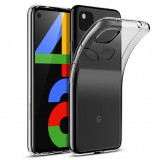 Hülle Google PIXEL 4a - Gummi Transparent Silikon Gel Simple Super Clear flexibel