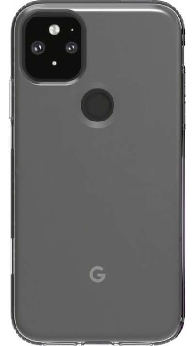 Hülle Google PIXEL 5 - Gummi Transparent Silikon Gel Simple Super Clear flexibel