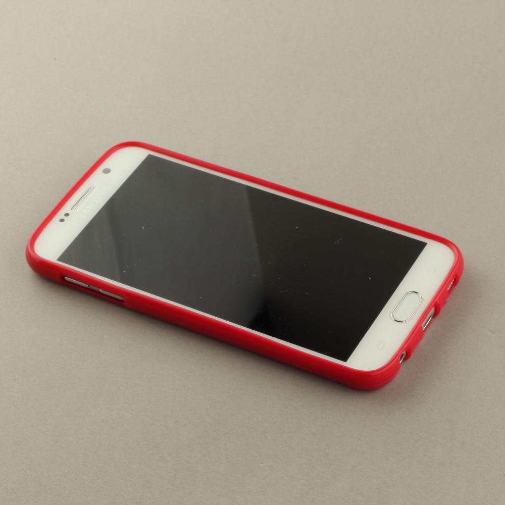 Hülle Samsung Galaxy S6 - Gel - Rot