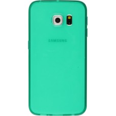 Housse Samsung Galaxy S6 - Gel transparent - Vert menthe