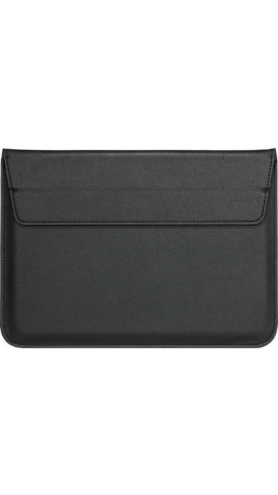 Housse en cuir noir - MacBook 15"