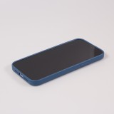 Housse iPhone 13 Pro - Coque en silicone souple avec MagSafe et protection pour caméra - Bleu