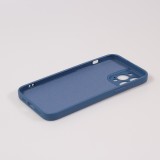 Housse iPhone 13 Pro - Coque en silicone souple avec MagSafe et protection pour caméra - Bleu