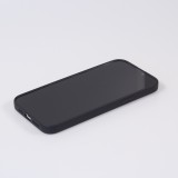 Housse iPhone 13 Pro Max - Coque en silicone souple avec MagSafe et protection pour caméra - Noir