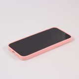 iPhone 13 Pro Case Hülle - Soft-Shell silikon cover mit MagSafe und Kameraschutz - Rosa