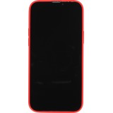 iPhone 13 Pro Case Hülle - Soft-Shell silikon cover mit MagSafe und Kameraschutz - Rot