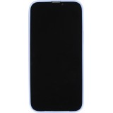 Housse iPhone 13 Pro Max - Coque en silicone souple avec MagSafe et protection pour caméra - Violet clair