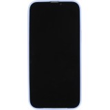 Housse iPhone 13 Pro - Coque en silicone souple avec MagSafe et protection pour caméra - Violet clair