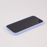 Housse iPhone 13 Pro - Coque en silicone souple avec MagSafe et protection pour caméra - Violet clair