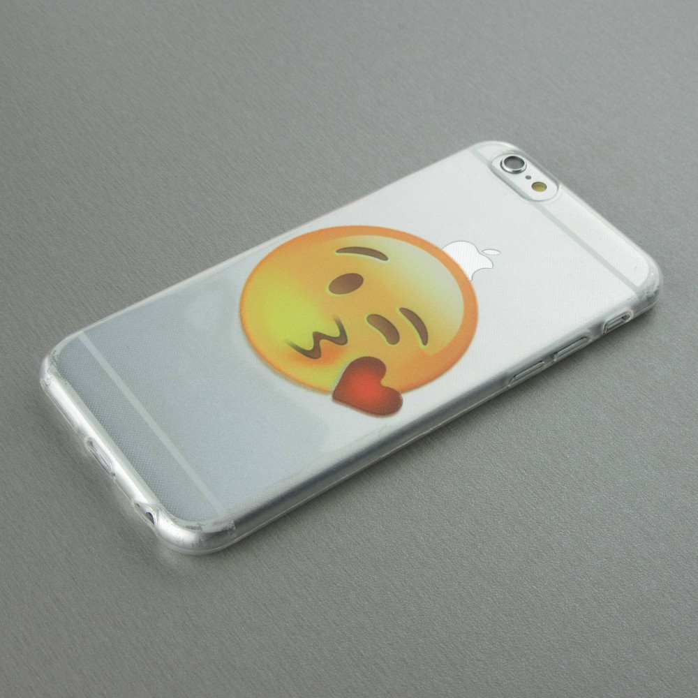 Housse iPhone 6/6s - Emoji Kiss