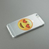 Hülle iPhone 6/6s - Emoji Augen Herzen
