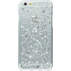 Hülle iPhone 7 Plus / 8 Plus - Precious Fragment - Silber