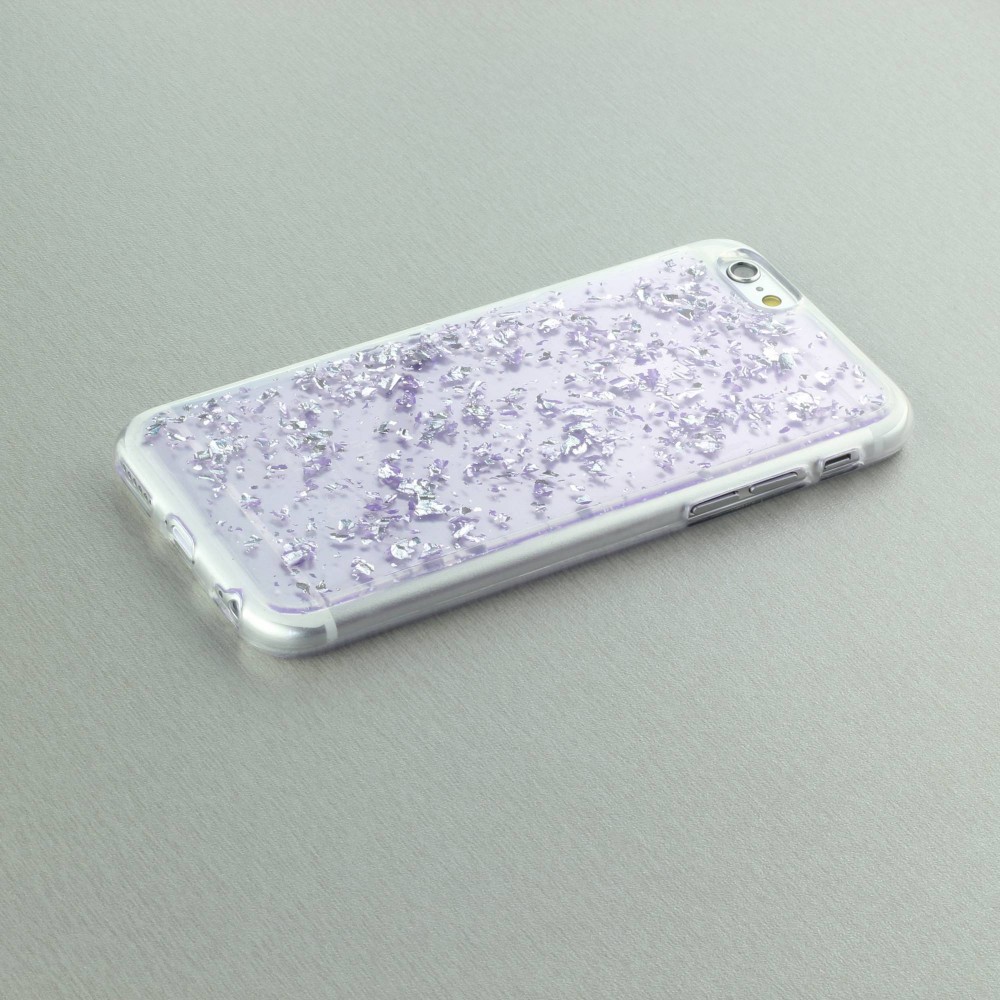 Housse iPhone 7 / 8 / SE (2020, 2022) - Precious Fragment - Violet