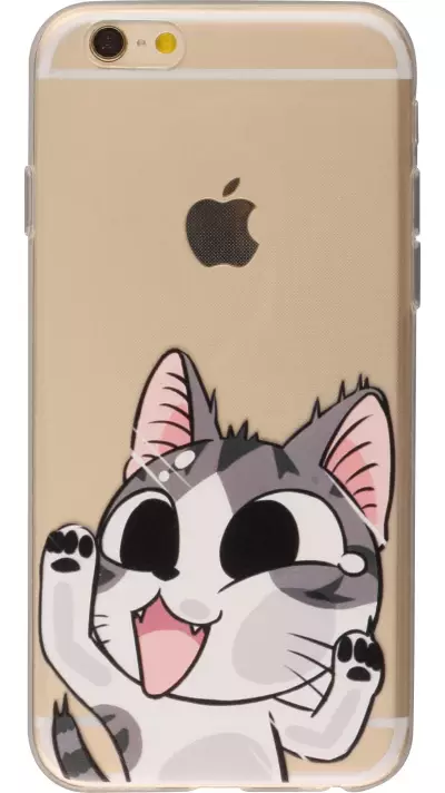 Housse iPhone 6/6s - Funnyclear Cat