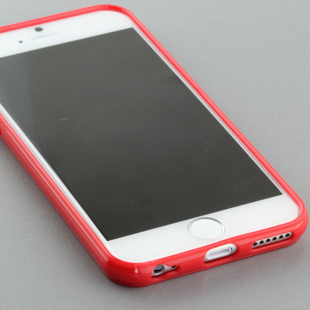 Hülle iPhone 7 Plus / 8 Plus - Gel - Rot