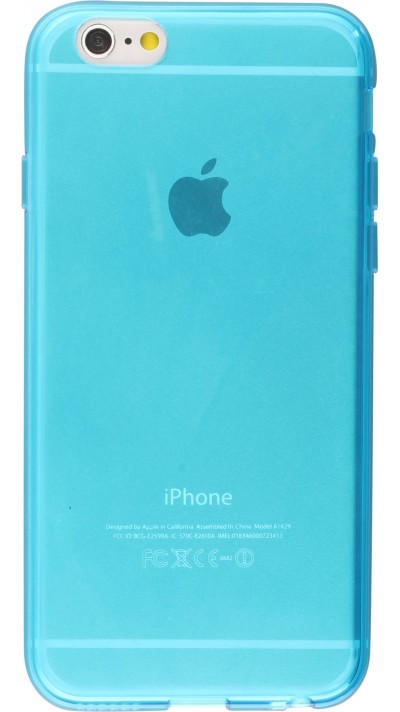 Housse iPhone 7 / 8 / SE (2020, 2022) - Gel transparent - Bleu