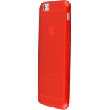 Hülle iPhone 7 Plus / 8 Plus - Gel transparent - Rot