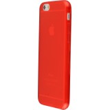 Housse iPhone 7 / 8 / SE (2020, 2022) - Gel transparent - Rouge