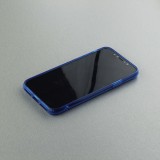 Coque iPhone X / Xs - Gel transparent - Bleu