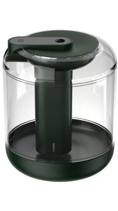 Humidificateur 1000 ml Diffuseur d'huile essentielle avec lumière LED et réservoir d'eau transparent - Vert