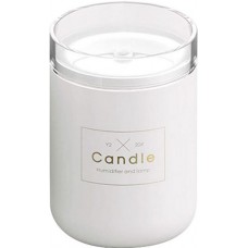 Kompakter Luftbefeuchter CANDLE - Duftspender für Wohnzimmer / Büro / Badezimmer - Weiss