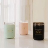 Kompakter Luftbefeuchter CANDLE - Duftspender für Wohnzimmer / Büro / Badezimmer - Weiss