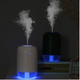 Humidificateur portable H03 avec batterie et lumière d'ambiance LED - Blanc