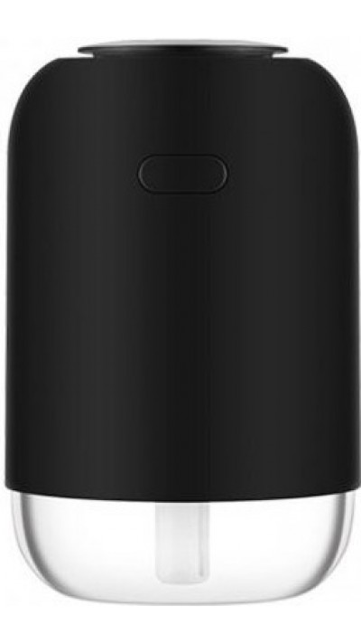 Humidificateur portable H03 avec batterie et lumière d'ambiance LED - Noir