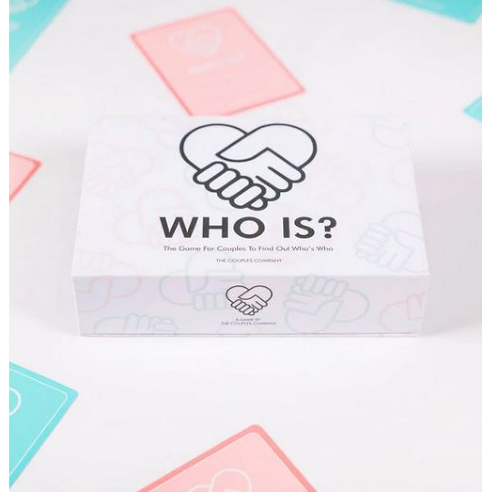 Kartenspiel - Who is - für Paare und Freunde