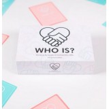 Kartenspiel - Who is - für Paare und Freunde