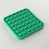 Jeu en silicone éclate-bulles pop anti-stress pour enfant et adulte - Vert
