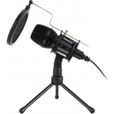 Professionelles Streaming und Studio + Gaming Mikrofon mit Noise-Filter - USB