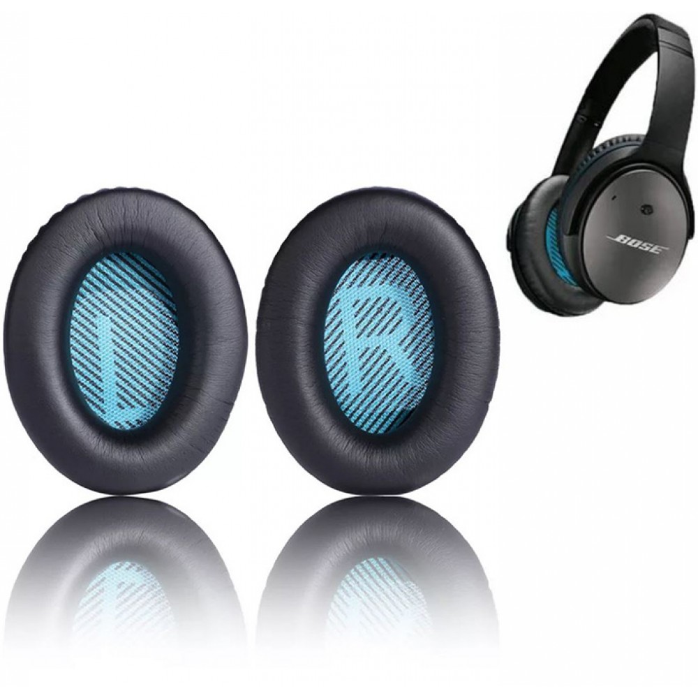 Kit de coussinets de rechange pour oreillettes casque Bose Quietcomfort SoundTrue - Noir