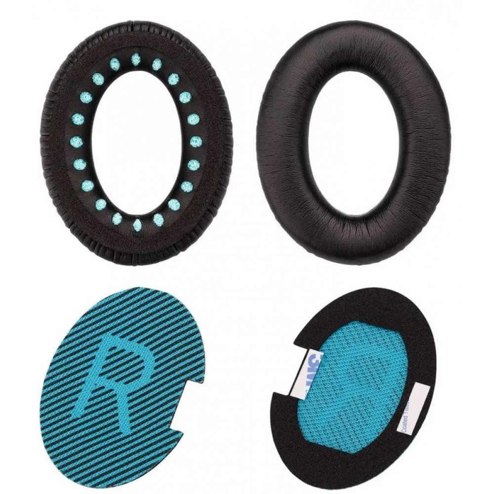 Kit de coussinets de rechange pour oreillettes casque Bose Quietcomfort SoundTrue - Noir