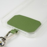 Lacet accessoire universel adaptateur pour coques de smartphone collier élégant - Vert - Bleu