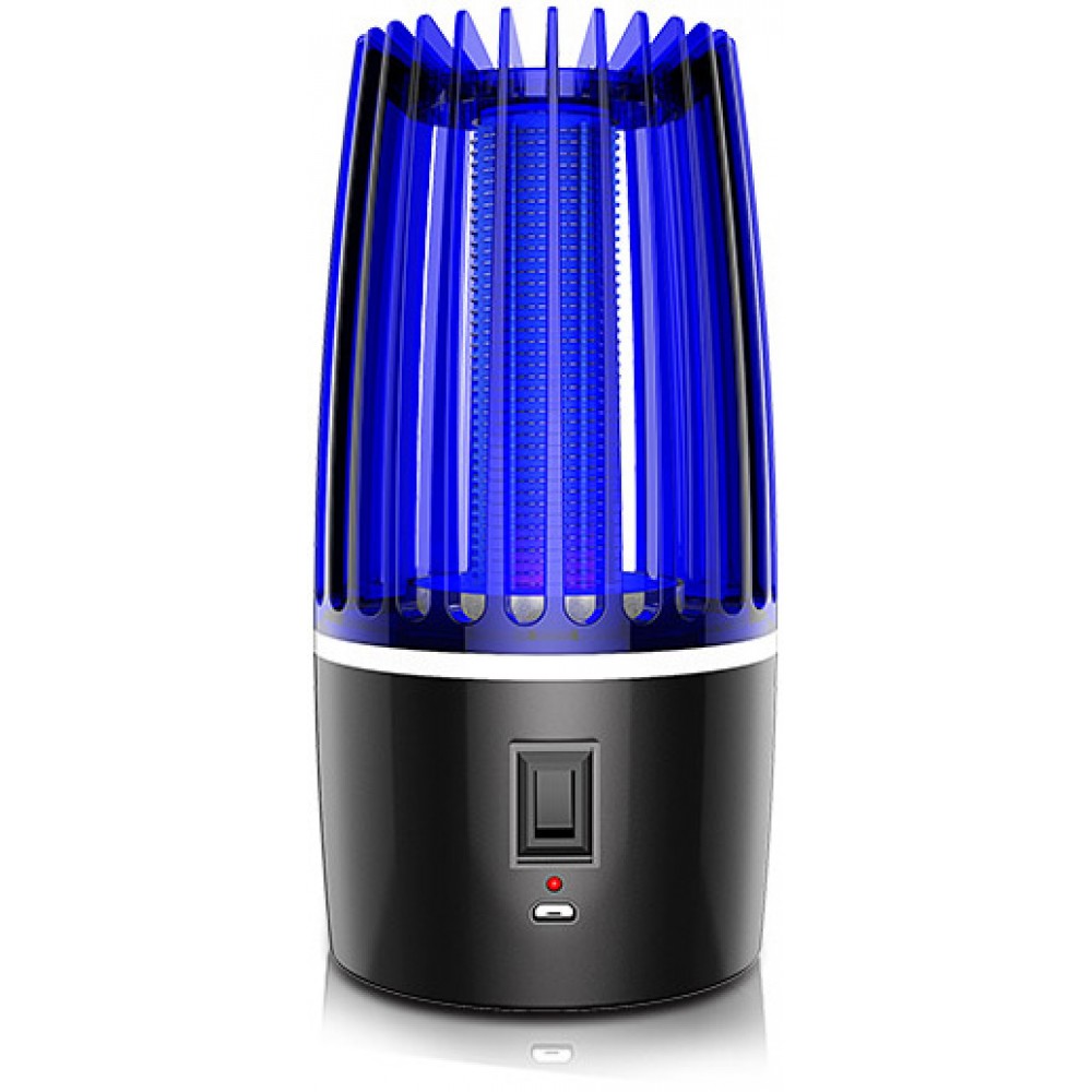 Outdoor Anti Insekten und Mücken LED Leuchte mit elektrischer Licht Zentrale Stromschlag - Schwarz