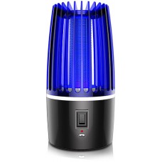 Outdoor Anti Insekten und Mücken LED Leuchte mit elektrischer Licht Zentrale Stromschlag - Schwarz