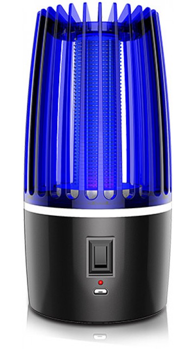 Lampe LED Outdoor anti-insectes et moustiques d'extérieur avec courant électrique - Noir