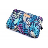 Lisen fourre jungle laptop 13 pouces, ordinateur portable, iPad, macBook - Bleu foncé