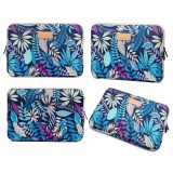 Lisen fourre jungle laptop 13 pouces, ordinateur portable, iPad, macBook - Bleu foncé