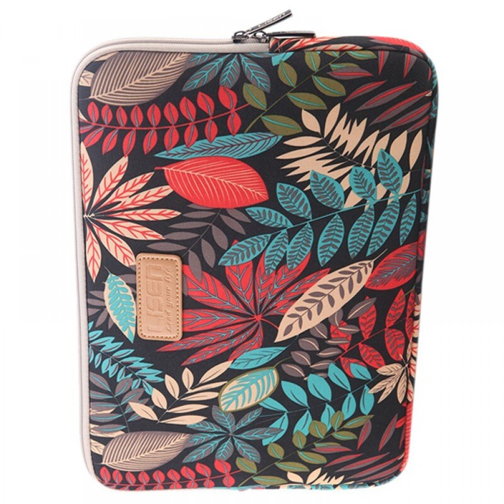 Lisen fourre jungle laptop 13 pouces, ordinateur portable, iPad, macBook - Brun