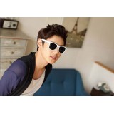 "For The Look" Sunglasses - Sonnenbrille in Wayfarer Style mit UV Schutz - Hellrosa