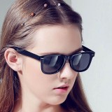 "For The Look" Sunglasses - Sonnenbrille in Wayfarer Style mit UV Schutz - Dunkelrosa