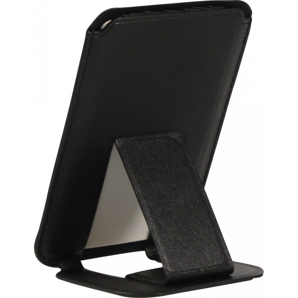 MagSafe wallet porte-cartes magnétique avec fonction de support similicuir - Noir