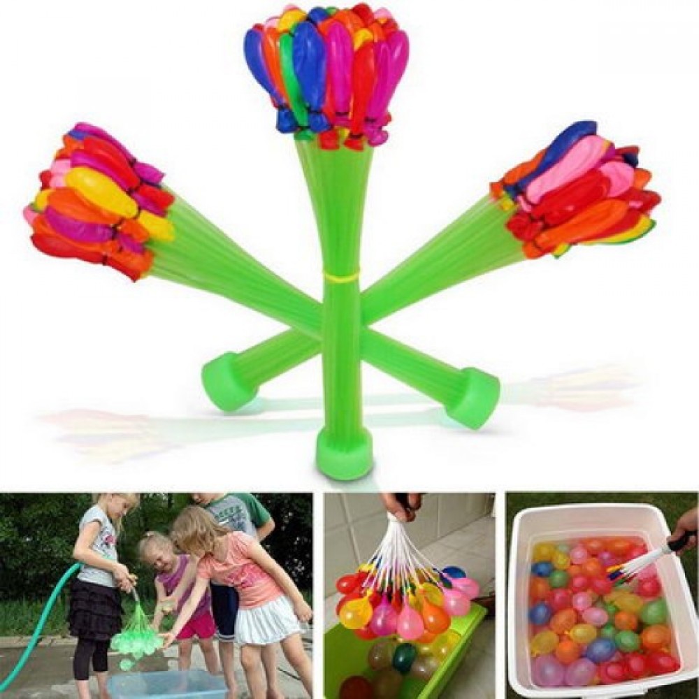 Ballons magiques - Jeu d'accessoires pour boucle de jardin permettant de remplir 100 ballons d'eau