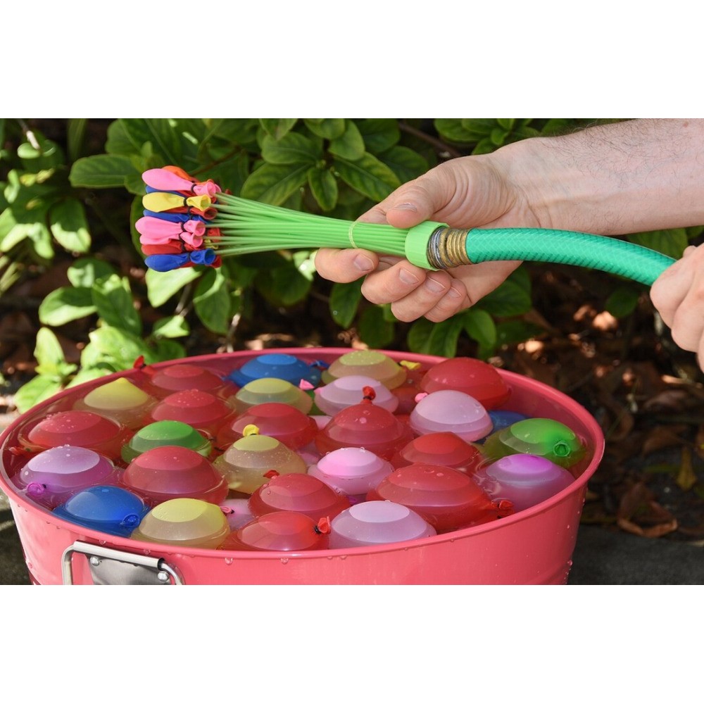 Ballons magiques - Jeu d'accessoires pour boucle de jardin permettant de remplir 100 ballons d'eau