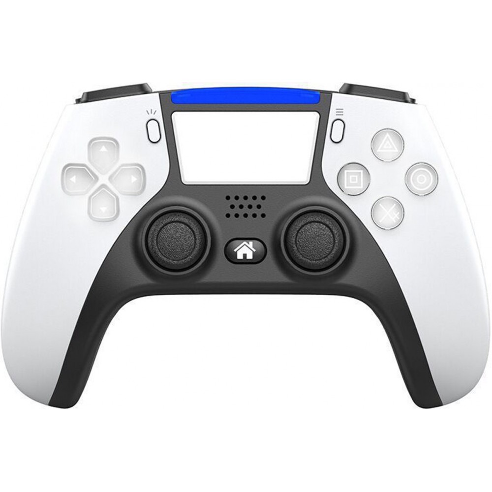 P-02 Bluetooth-Controller für PS4, PC und Android - Weiss