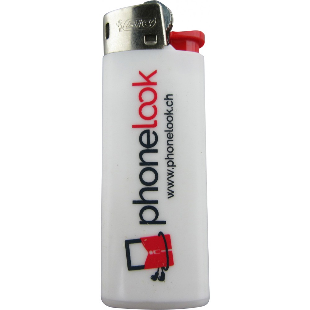 Mini-BIC Feuerzeug mit Gas und Logo Branding - Phonelook