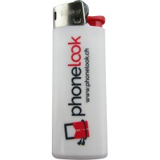 Mini-BIC Feuerzeug mit Gas und Logo Branding - Phonelook